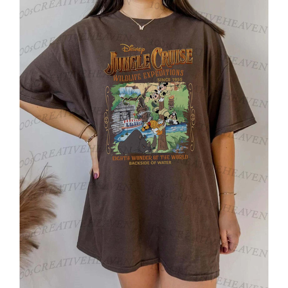 Disney Jungle Cruise Ride Shirt, Disney Safari shirt, Mickey and Friends shirt, Disney attraction, Disney trip shirt - 4.jpg