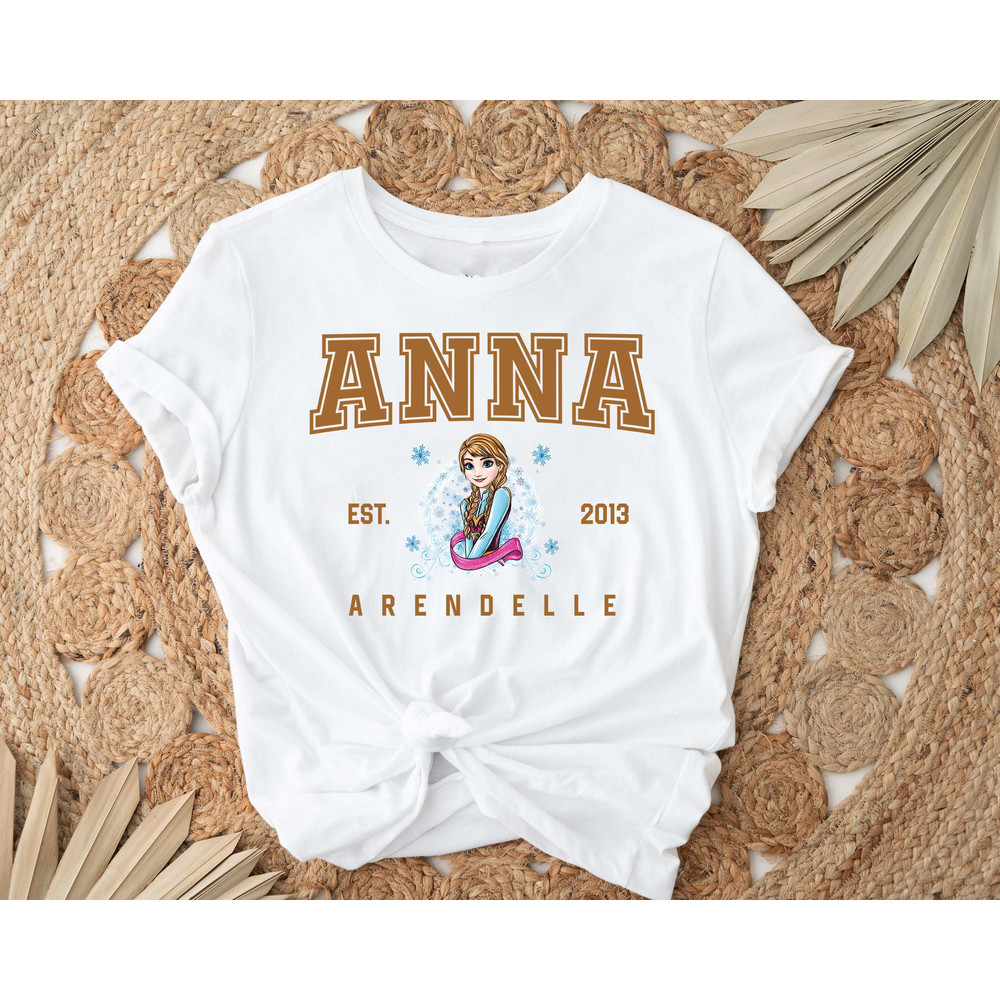 Disney Princess Shirt, Princess, Cinderella, Ariel, Belle, Rapunzel, Jasmine, Tiana, Alice, Anna, Aurora, Elsa, Moana, Mulan, Snow White - 5.jpg