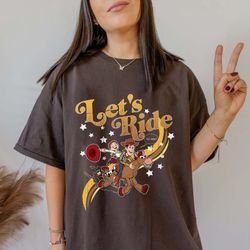 disney toy story jessie & woody lets ride shirt, d