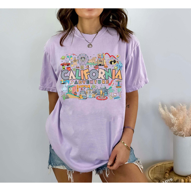 Disneyland California Adventure Comfort Shirt, Disneyland Shirts, Disneyland California, Family Disney Shirt, Unisex Disneyland shirt - 2.jpg