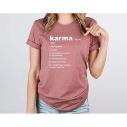 karma is my boyfriend karma is a god relaxing thought midnights inspired vintage relaxed fit shirt, taylor swift shirt,