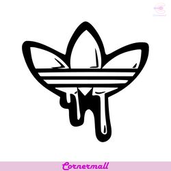 adidas logo dripping svg, adidas logo svg, dripping logo svg