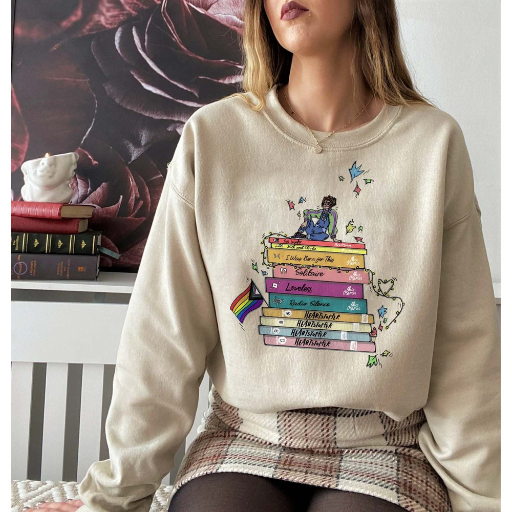 Heartstopper Book shirt, Nick, Charlie and friends Shirt, Spotify Inspired Shirt, Vintage Gift - 1.jpg