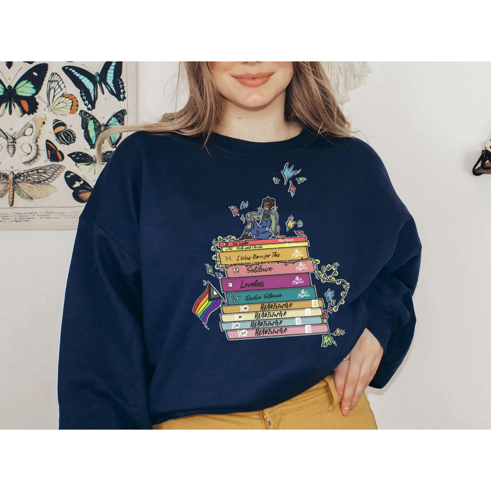 Heartstopper Book shirt, Nick, Charlie and friends Shirt, Spotify Inspired Shirt, Vintage Gift - 4.jpg