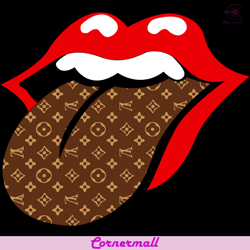 lv sexy lips svg, lips logo svg, lv pattern svg, lv lips svg