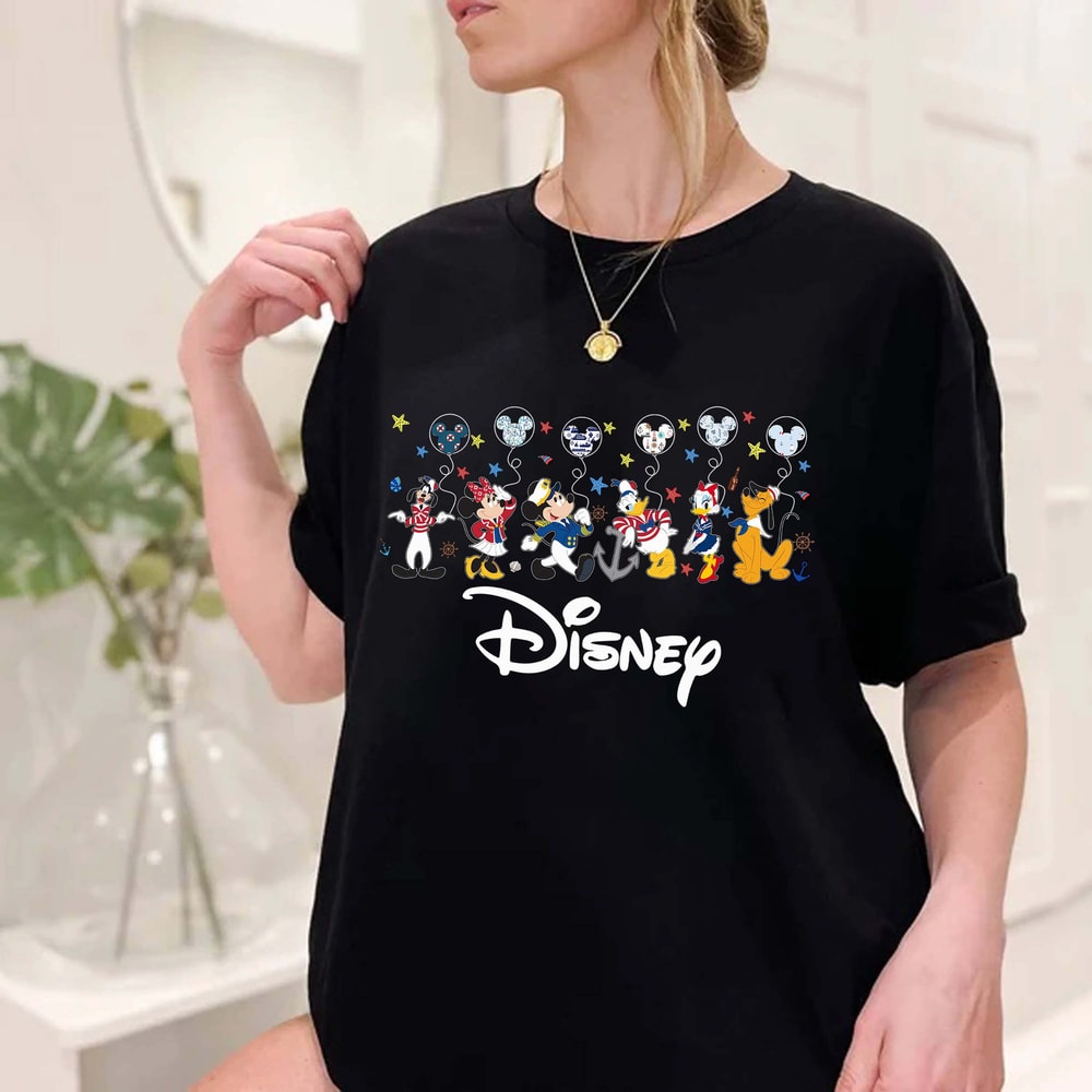 Let's Cruise Disney Shirt, Disney Cruise Shirts, Mickey Minnie Cruise Family Shirt, Family Trip 2023 Shirt - 2.jpg