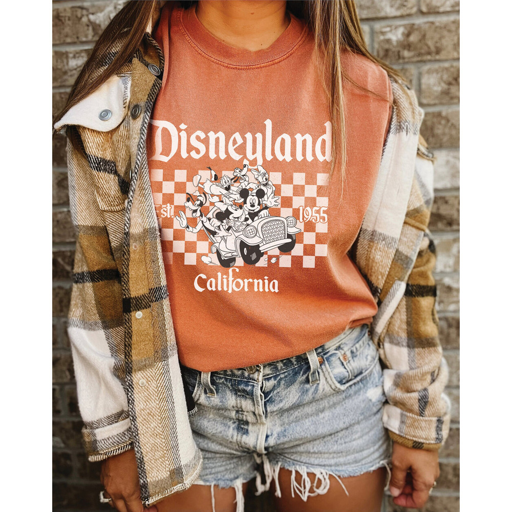 Let's Go To Disneyland Est 1955 California Comfort ColorsĀ® Shirt, Happiest Place On Earth Shirt, Mickey And Friends, Disney Family Vacation - 1.jpg
