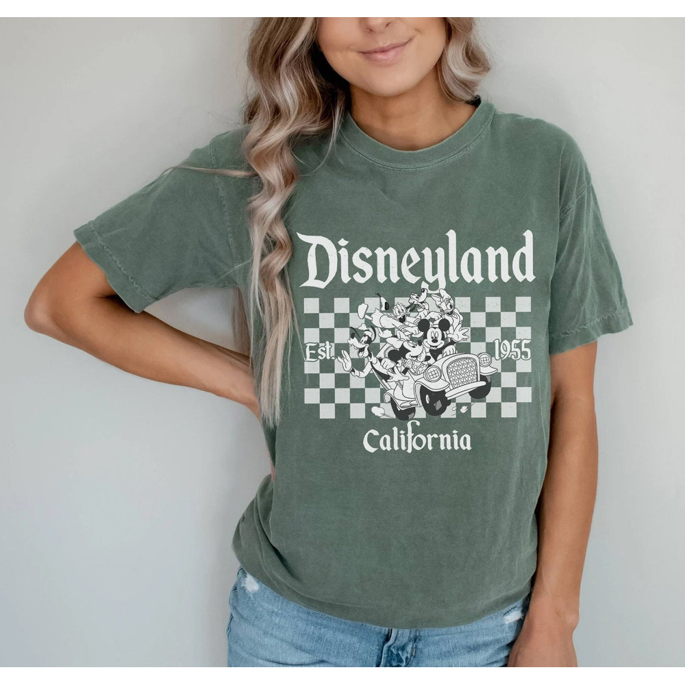 Let's Go To Disneyland Est 1955 California Comfort ColorsĀ® Shirt, Happiest Place On Earth Shirt, Mickey And Friends, Disney Family Vacation - 3.jpg