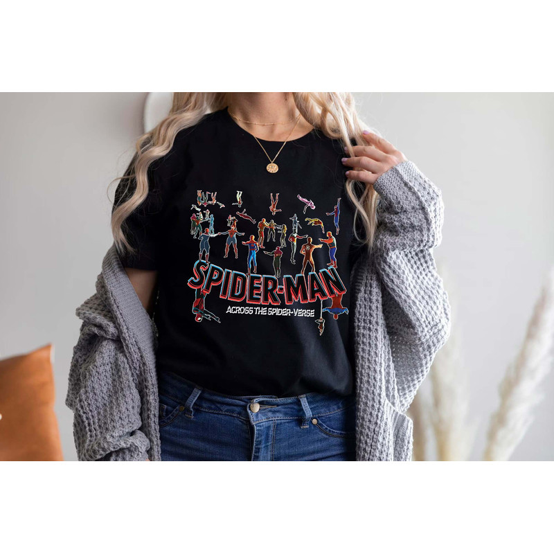 Marvel Spider-Man Across the Spider-Verse Funny Shirt, Spiderman 20999 Shirt, Miles Morales Shirt, Superhero Comic Shirt, Spider-Man 2023 - 2.jpg