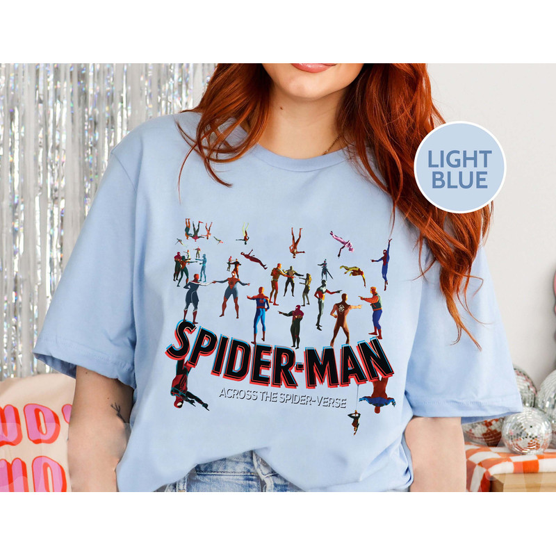 Marvel Spider-Man Across the Spider-Verse Funny Shirt, Spiderman 20999 Shirt, Miles Morales Shirt, Superhero Comic Shirt, Spider-Man 2023 - 3.jpg