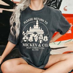 please return to mickey and co comfort shirt, mick