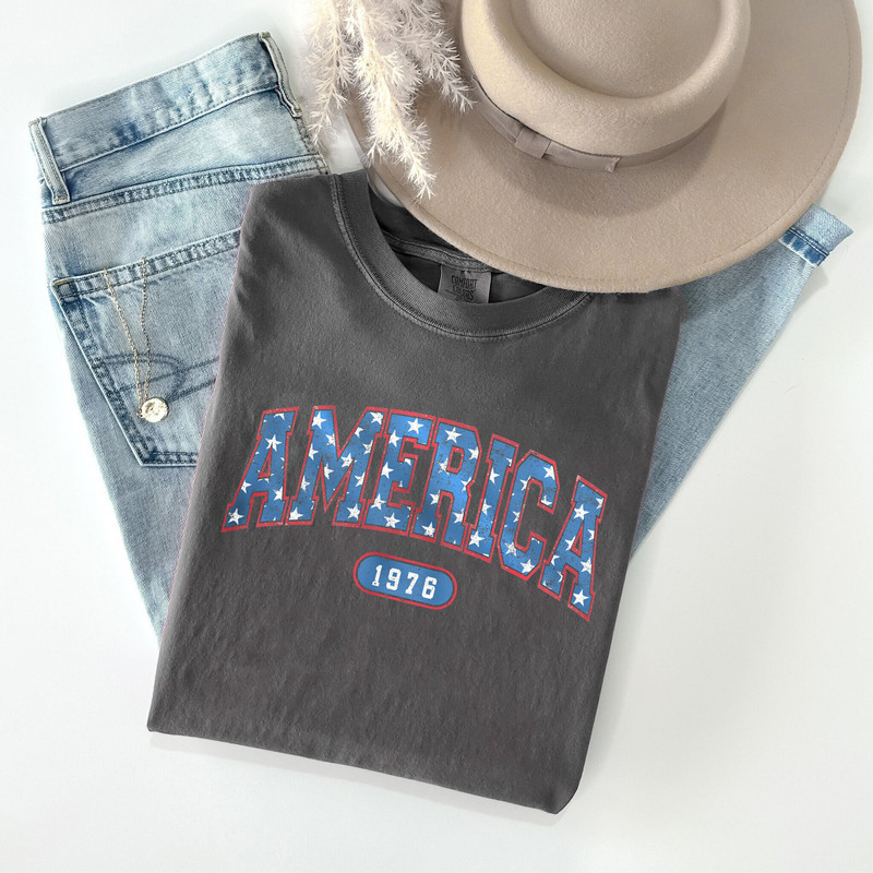 Retro 4th of July Shirt, Red White and Blue, America shirt, Fourth of July Shirt, Independence Day Tee, USA shirt, Party In The USA Shirt - 3.jpg