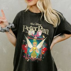 retro 90s peter pan comfort shirt, tinker bell shi