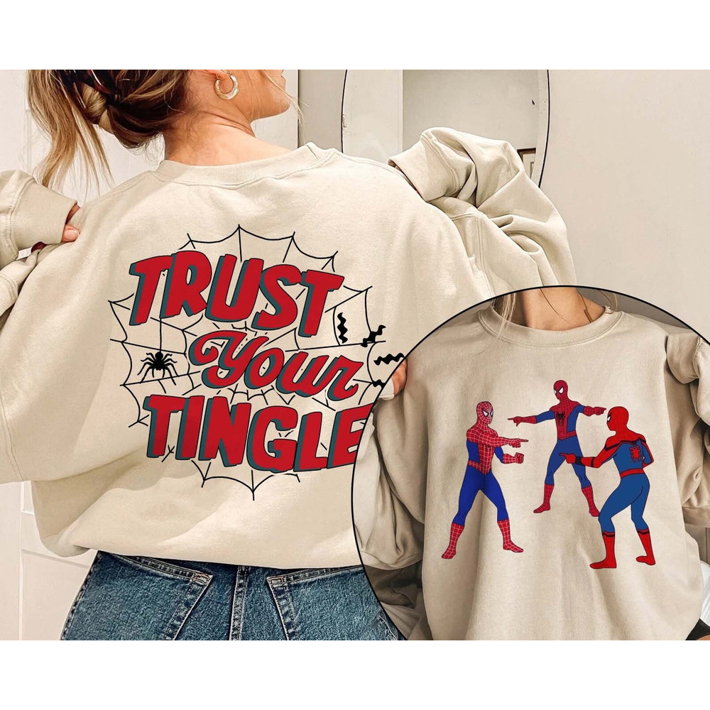 Spiderman meme shirt, Marvel Spiderman Shirt, Avengers Assemble, MCU Fan Gift, Marvel Sweatshir - 1.jpg