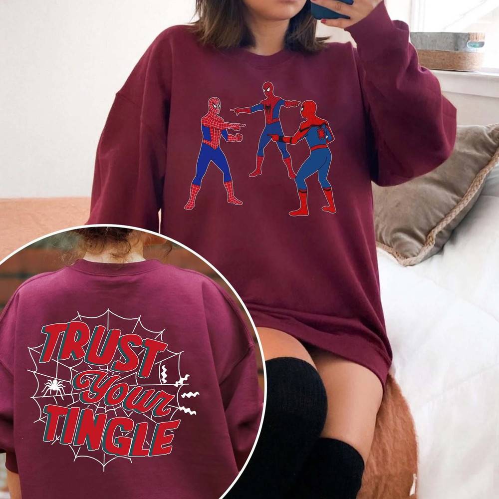 Spiderman meme shirt, Marvel Spiderman Shirt, Avengers Assemble, MCU Fan Gift, Marvel Sweatshir - 3.jpg