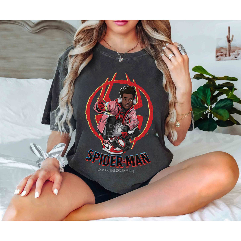 Spider-Man New Ver 2023 Comfort Tee, Miles Morales Shirt, Spider-Man Across the Spider-Verse Shirt, Spiderman 20999 Shirt, Spider Gwen Shirt - 2.jpg