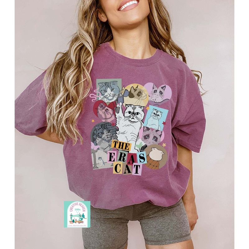 The Eras Cat Version Shirt, Concert Shirt, Albums Shirt, Cat Version Shirt, Karma is a Cat Shirt - 6.jpg