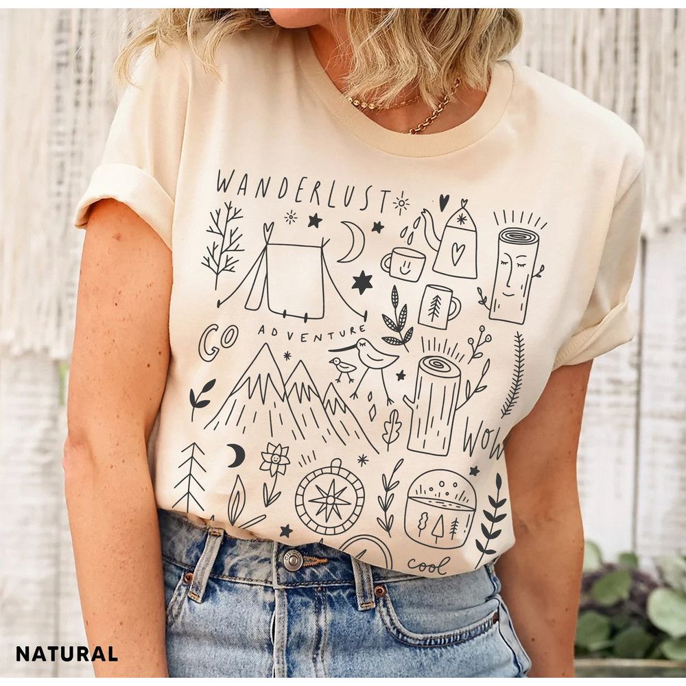 Adventure TShirt, Adventure Shirt, Camping Shirts, Mountain TShirt, Hiker TShirts, Nature Lover Shirt, Camping Gift, Vacation Shirt - 1.jpg