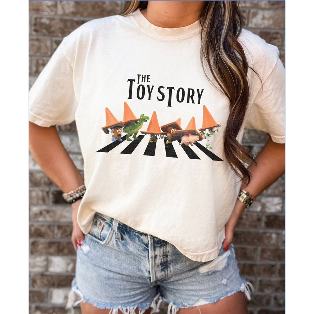 Toys Crossing Comfort Shirt, Toy Story Characters Shirt, Disney Pixar Toy Story Woody Buzz Potato Head Slinky Rex Shirt, Disney Trip Shirt - 4.jpg