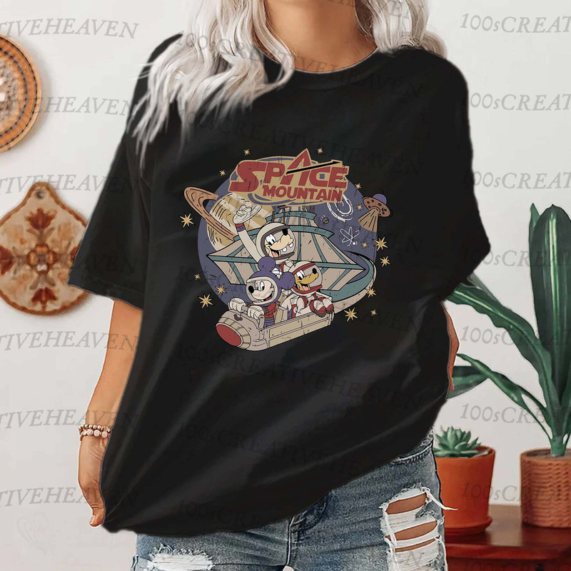 Vintage Mickey Space Mountain shirt, Retro Walt Disney World Shirt, Disney Trip Shirt, Disneyland Mickey And Friends, Disney Family Shirt - 3.jpg