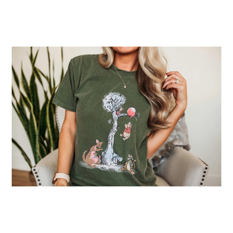 Vintage Pooh And Friend Shirt, Cute Pooh Bear And Friends Shirt, Retro Winnie The Pooh, Disney Pooh Bear Shirt, Walt Disney World Shirt - 3.jpg