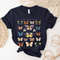 Butterfly Chart Shirt - Ivory Shirt Short Sleeve Tee, Trendy Camping T-Shirt Gift For Friend, Custom Retro Graphic Tee - 2.jpg