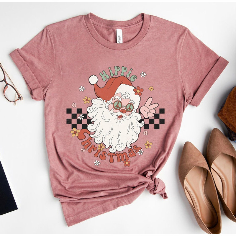 Christmas Santa Shirt, Retro Santa Shirt, Gift For Christmas, Retro Christmas Shirt, Christmas Shirt For Women, Gift For Women, Santa Shirt - 4.jpg