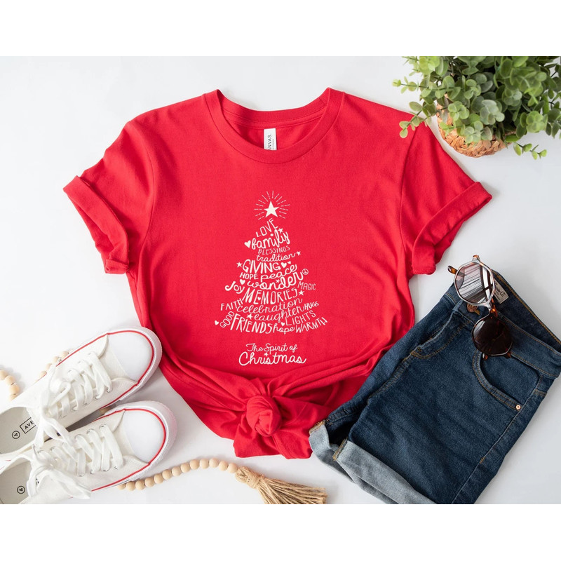 Christmas Trees Shirt, Christmas Shirts for Women, Christmas Tee, Christmas TShirt, Shirts For Christmas,Cute Christmas t-shirt,Holiday Tee - 1.jpg