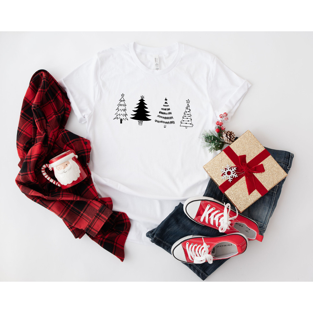 Christmas Trees Shirt, Christmas Shirts for Women, Christmas Tee, Christmas TShirt, Shirts For Christmas,Cute Christmas t-shirt,Holiday Tee - 6.jpg