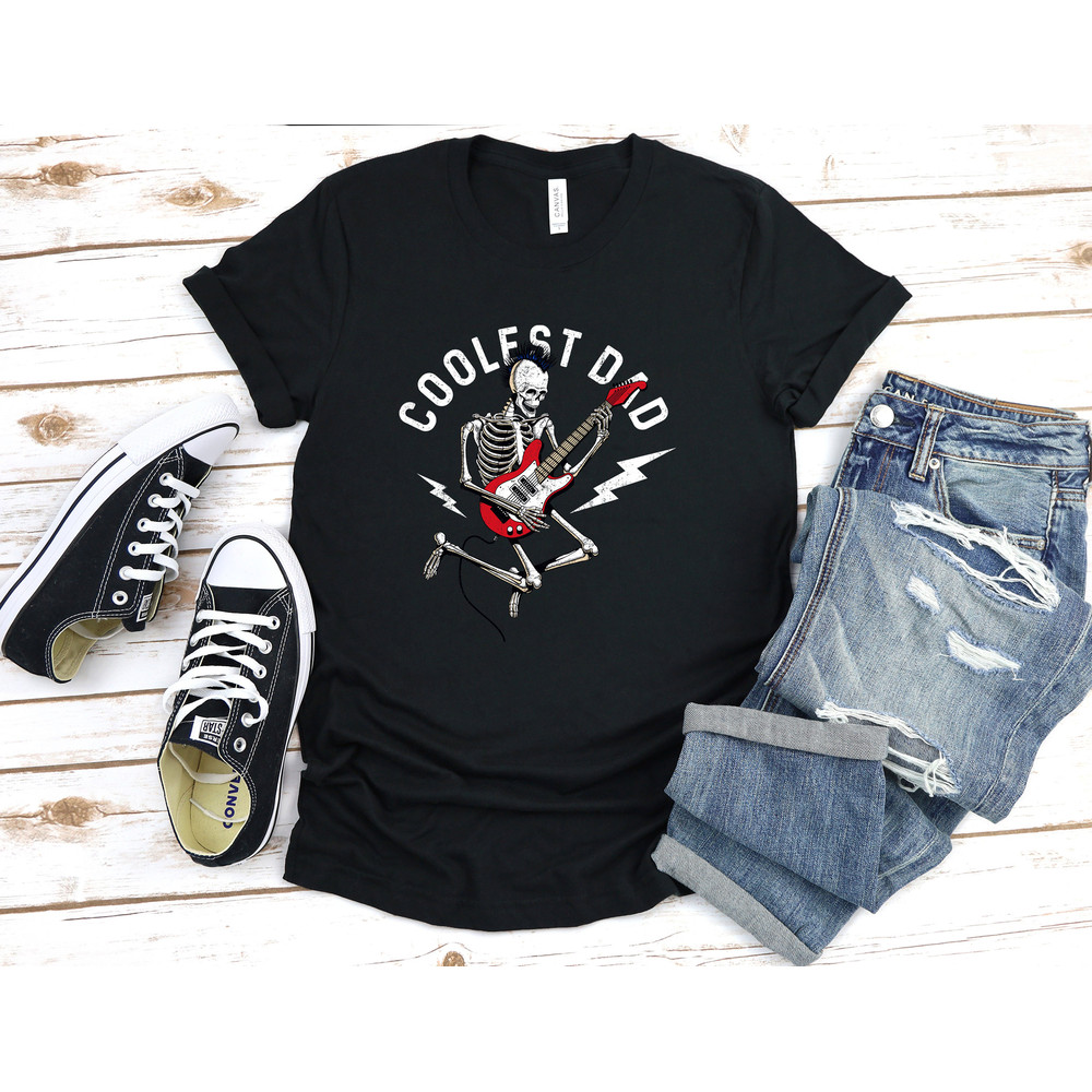 Cool Dad Shirt, Funny Dad Shirt, Guitar Dad Tee, Musician Dad Gift, Father's Day Shirt, Dad Birthday Gift, Daddy Shirt Gift - 5.jpg