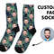 Crazy Face Socks, Custom Photo Socks, Face on Socks, Personalized Socks, Tropical Picture Socks, Funny Gift For Her, Him or Best Friends - 1.jpg