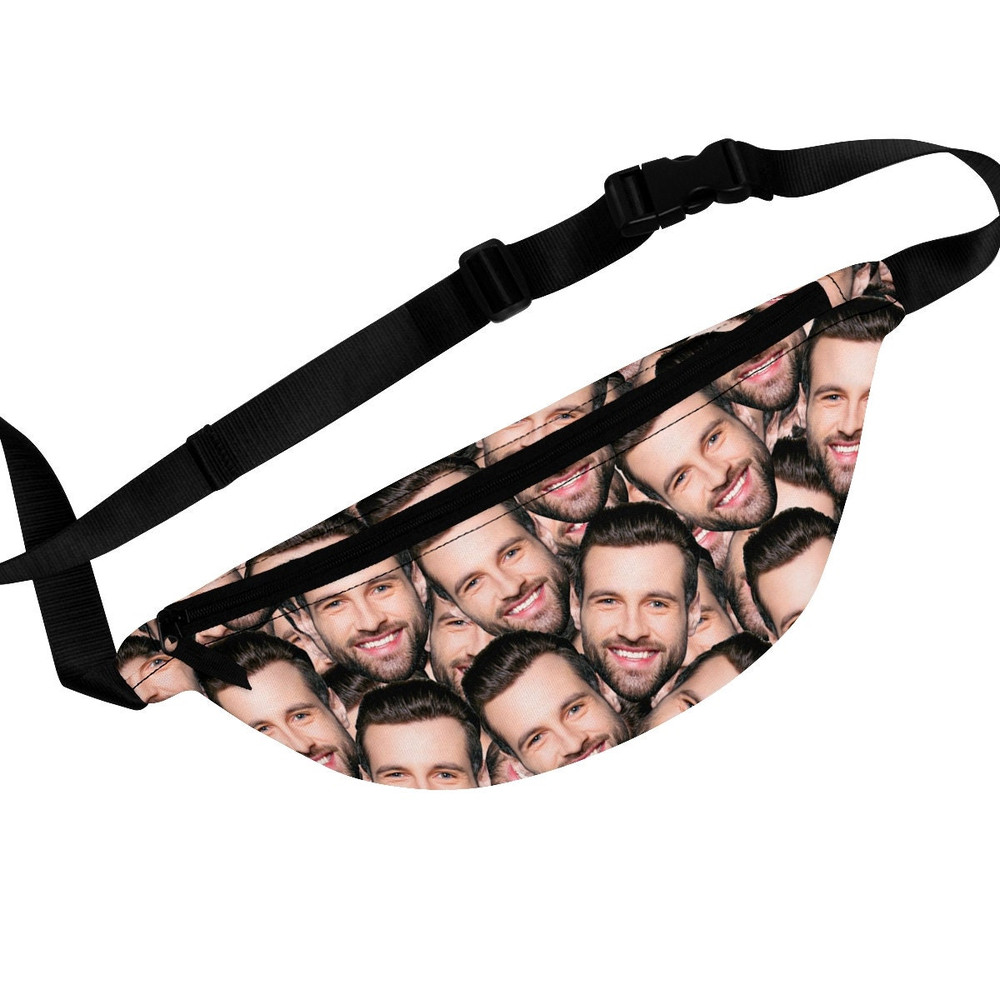 Custom Fanny Pack Bag, Father's Day Gift, Personalized Fanny Pack Dog, Photo Funny Fanny Pack Bag, Crazy Face Fanny Pack, Picture Bag Gift - 3.jpg