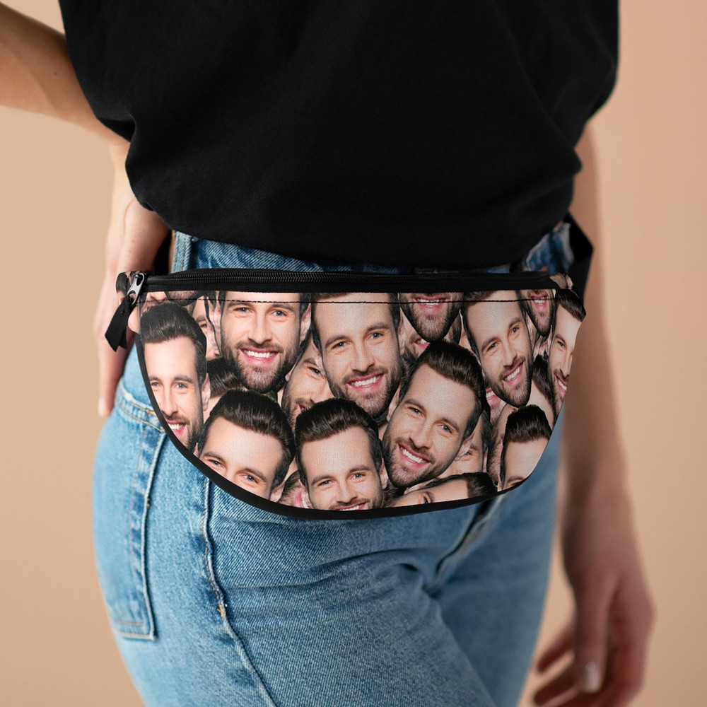Custom Fanny Pack Bag, Father's Day Gift, Personalized Fanny Pack Dog, Photo Funny Fanny Pack Bag, Crazy Face Fanny Pack, Picture Bag Gift - 4.jpg