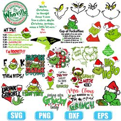 the grinch svg,grinch face svg,grinch svg for cricut,grinch middle finger svg,grinch silhouette svg