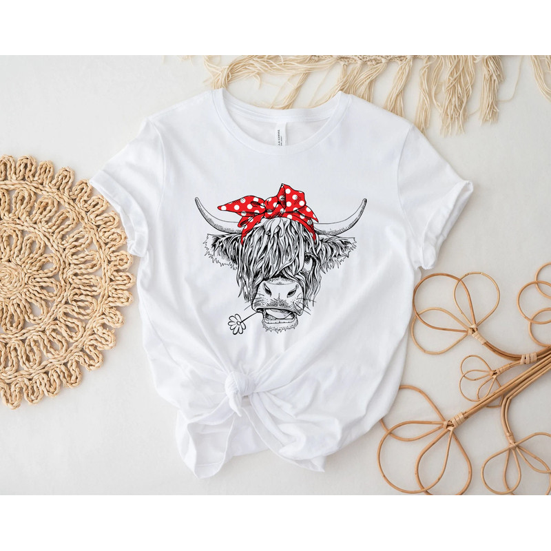 Cute Cow Shirt or Tank Top, Cow Shirt For Mom, Highland Cow Shirt, Cow Gifts For Her, Heifer Shirt, Farm T-shirt, Ranch Tee, Farmer, Cowgirl - 2.jpg