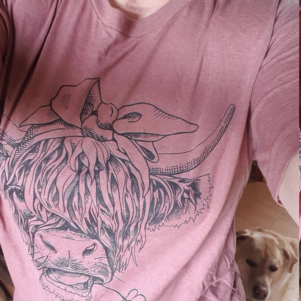 Cute Cow Shirt or Tank Top, Cow Shirt For Mom, Highland Cow Shirt, Cow Gifts For Her, Heifer Shirt, Farm T-shirt, Ranch Tee, Farmer, Cowgirl - 8.jpg