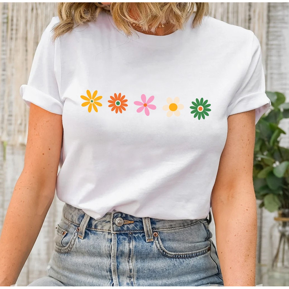Daisy Women's Shirt, Wildflower Shirt, Spring Tee, Daisy Lover Shirt, Daisy Gift Shirt, Daisy Flower Tee, Vacation Gift Shirt,Mother Day Tee - 7.jpg