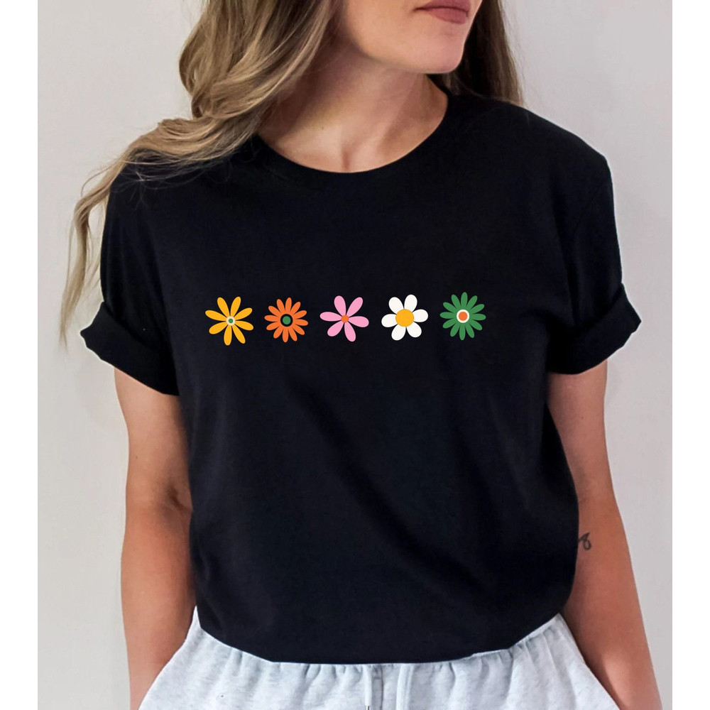 Daisy Women's Shirt, Wildflower Shirt, Spring Tee, Daisy Lover Shirt, Daisy Gift Shirt, Daisy Flower Tee, Vacation Gift Shirt,Mother Day Tee - 8.jpg