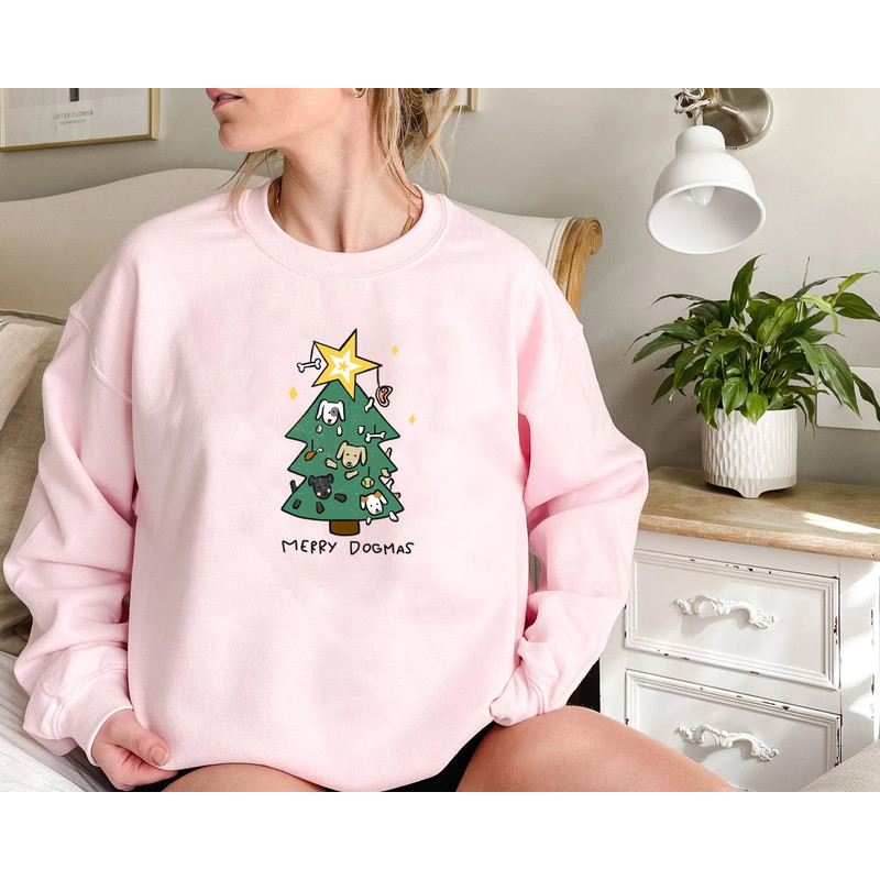 Dog Christmas Tree, Merry Dogmas, Christmas Dog Sweater, Dog Jumper Sweater, Dog Mom Gift, Gifts for Dog Lovers - 8.jpg
