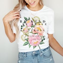 floral t-shirt, botanical shirt, be kind tee, flower t-shirt, vintage botanical print, wildflowers graphic shirt, nature