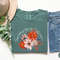 Flower t-shirt , Gift for her, Women trendy t shirt, Spring concept, Wild meadow flower nature tee, Floral Oversized, Gardener Botanical - 5.jpg