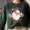 Funny Santa Sweatshirt, cute Christmas shirt for women, Christmas crewneck, graphic christmas tee, Santa shirt for women, xmas sweater - 1.jpg