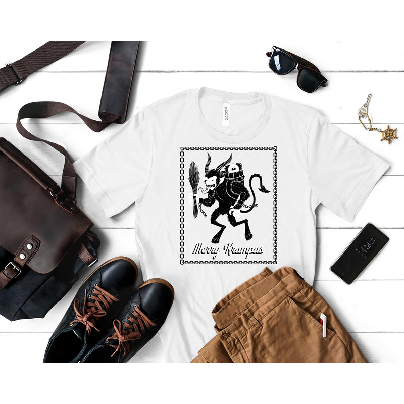 Merry Krampus! Classic T-Shirt 272_White_White.jpg