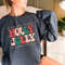 Holly Jolly Sweatshirt, Holly Jolly Christmas, Holly Jolly Shirt, Christmas Sweater, Retro Sweatshirt, Christmas Sweater Women - 2.jpg