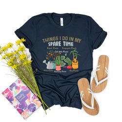 houseplant shirt, things i do in my spare time shirt, plant lover gift, plant lady, crazy plant lady, plant gift, plant