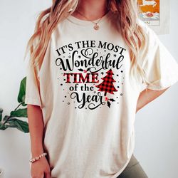 it's the most wonderful time of the year shirt, christmas shirt, gift for christmas, merry xmas shirt, christmas t-shirt
