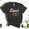 Legend Since 1981 T-Shirt, Vintage 40th Birthday Gift, 40th Birthday T-Shirt, 1981 40th Birthday Gift, 40th Birthday Idea, 1981 40th Gift - 1.jpg