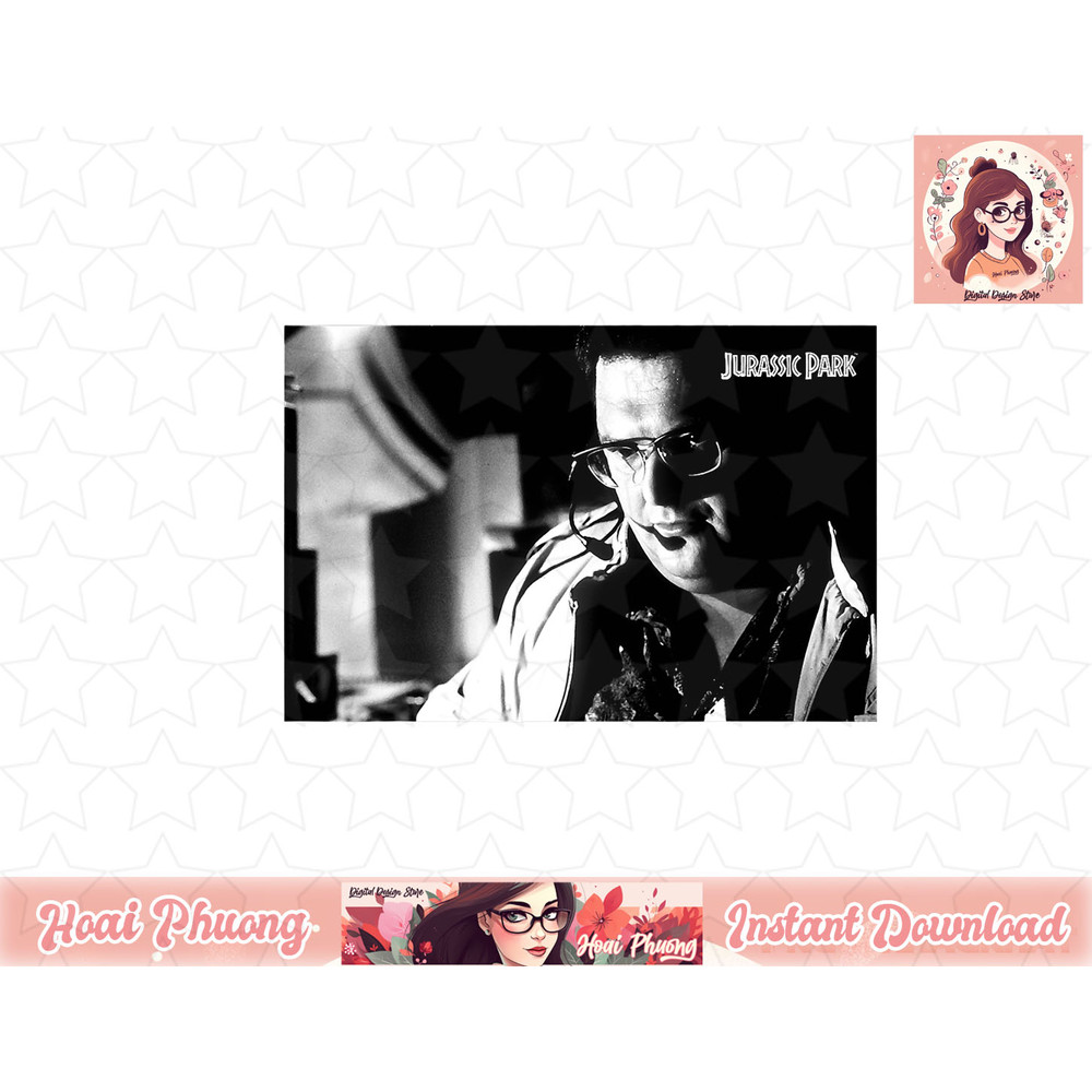 Jurassic Park Dennis Nedry Computer Work png, instant download.jpg