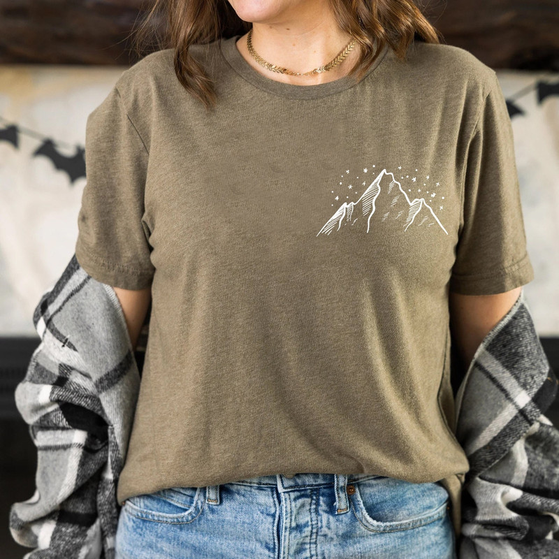 Mountains Tee T-Shirt, Hiking Shirt, Mountain Shirt, Mountains Shirt, Camping Shirt, Nature Shirt, Mountains Calling - 1.jpg