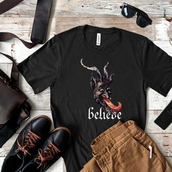 krampus shirt, krampus t shirt, krampus wreath shirt
